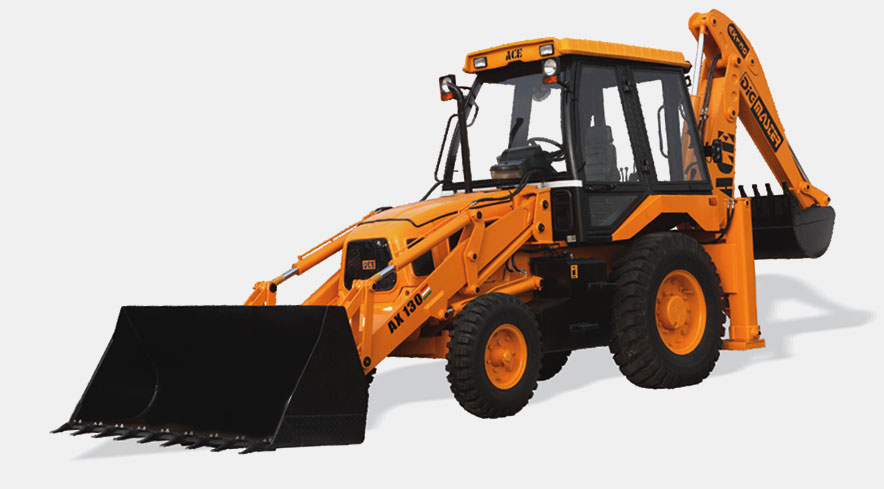 ACE AX 130 Backhoe Loader