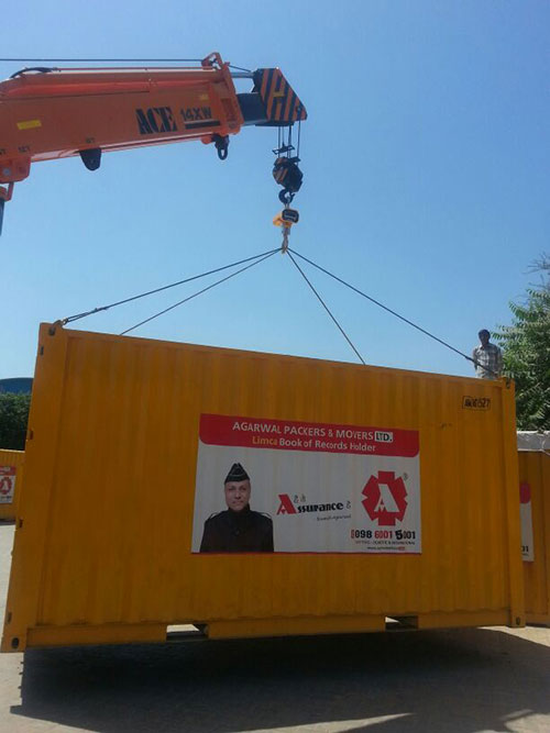 ACE Overhead Mobile Crane Lifting Heavy Goods and Performing Container Handling Job- Model 14XWF