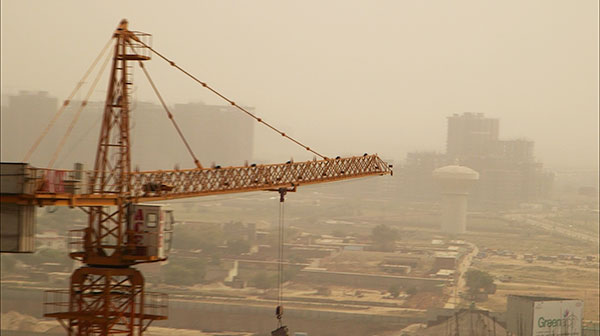 ACE Fixed Tower Crane for Lifting Heavy Tools in Building Construction