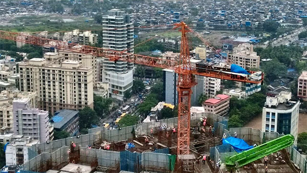 ACE Inner Climbing Tower Crane for High Rise Building Construction