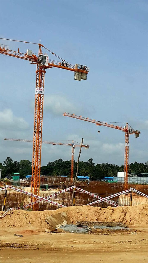 ACE Self Erecting Tower Cranes for Construction and Material Handling 