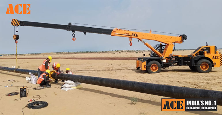 ACE Overhead Mobile Tower Cranes for Heavy Construction Work- F150 Nextgen