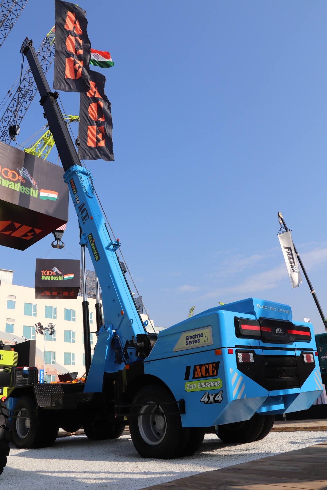 India's First Electric Crane