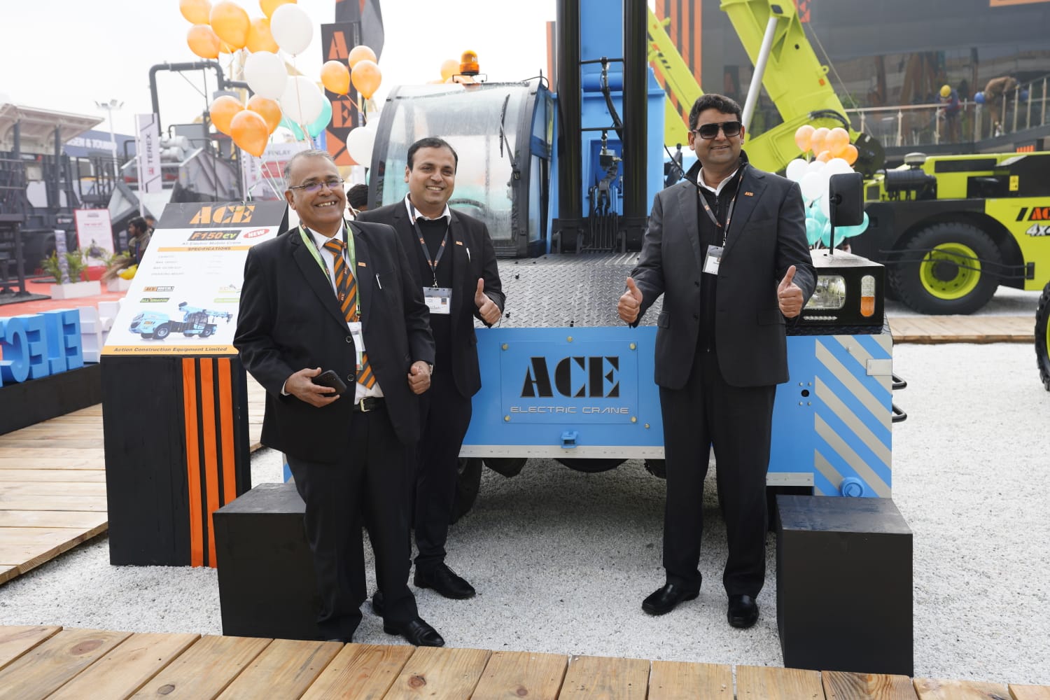 India's 1st Electric Construction Equipment