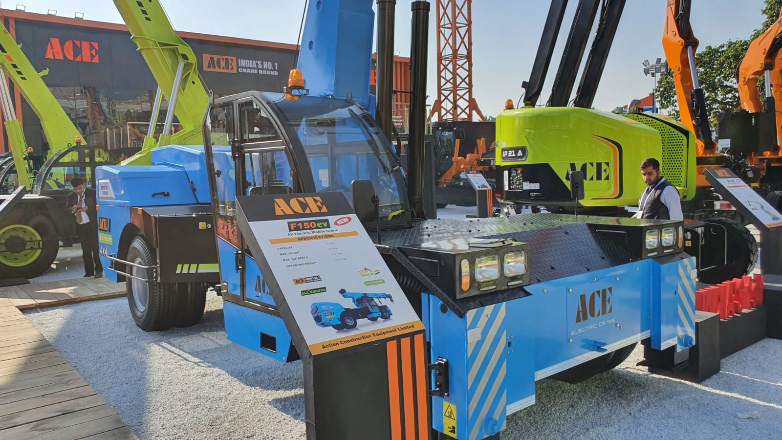 India's First Electric Crane