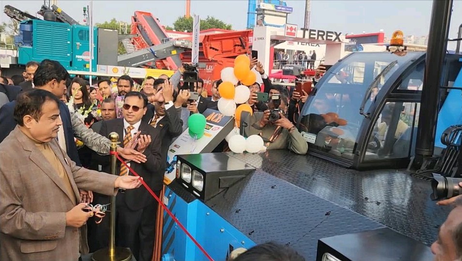 India's 1st Electric Construction Equipment