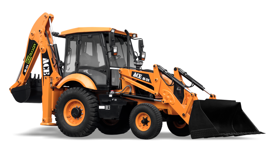 ACE AX 124 Eco-master backhoe
